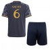 Real Madrid Nacho #6 Dětské Oblečení Venkovní Dres 2023-24 Krátkým Rukávem (+ trenýrky)